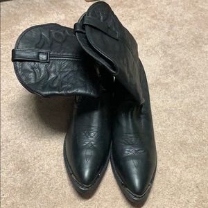 New Black Cowboy Boots